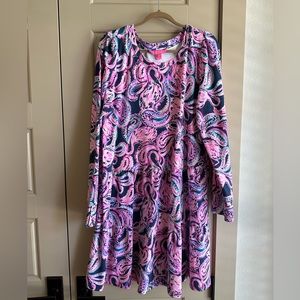 Lilly Pulitzer long sleeve dress in size XXL